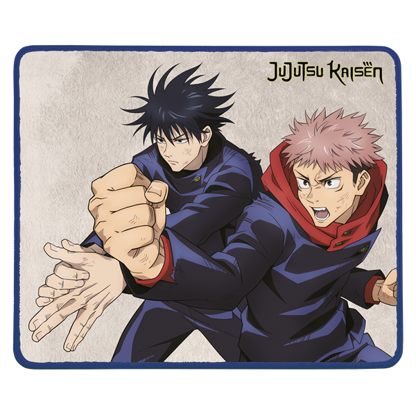 KONIX - JUJUTSU KAISEN Gaming Egérpad 49x49x275mm, Világos mintás (KX-JUJU-MPL-LIGHT-PC)