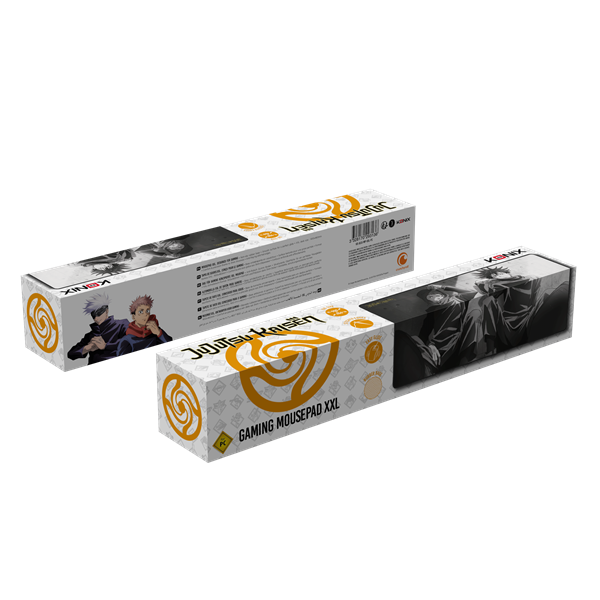 KONIX - JUJUTSU KAISEN Gaming XXL Gaming Egérpad 900x460mm, Mintás (KX-JUJU-MP-XXL-PC)