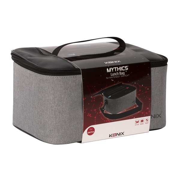 KONIX - MYTHICS Nintendo Switch/Lite/OLED All In Táska, Fekete (KX-NS-LB)