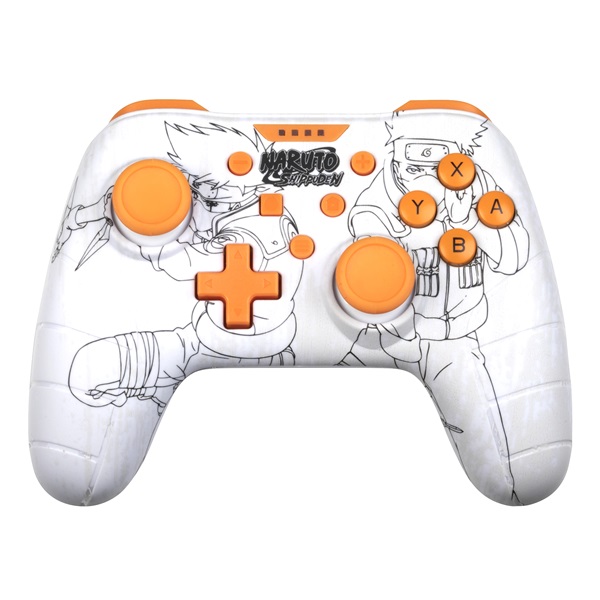 KONIX - NARUTO "Naruto" Nintendo Switch/PC Vezetékes kontroller, Fehér (KX-NAR-SW-PAD-WHI)