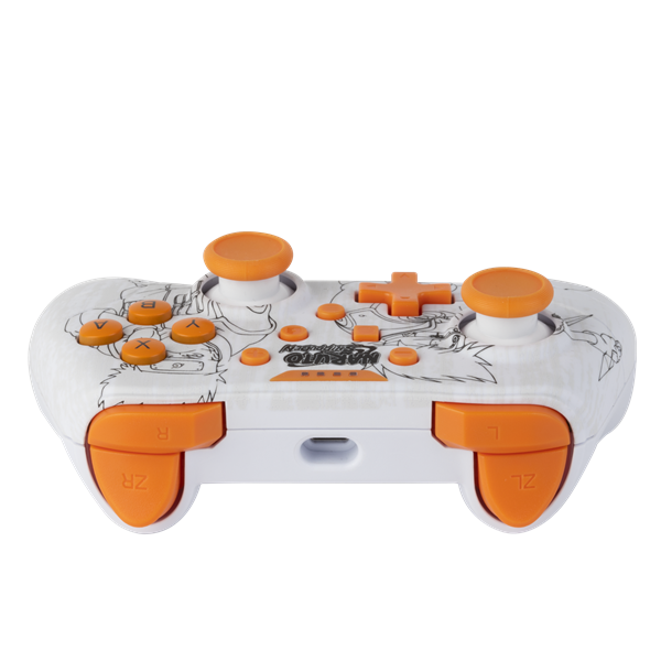 KONIX - NARUTO "Naruto" Nintendo Switch/PC Vezetékes kontroller, Fehér (KX-NAR-SW-PAD-WHI)