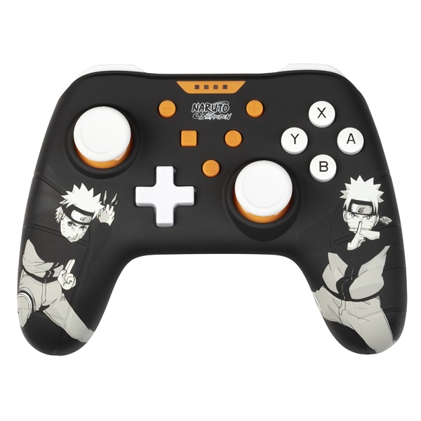 KONIX - NARUTO "Naruto" Nintendo Switch/PC Vezetékes kontroller, Fekete (KX-NAR-SW-PAD-BLA)