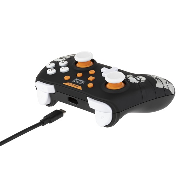 KONIX - NARUTO "Naruto" Nintendo Switch/PC Vezetékes kontroller, Fekete (KX-NAR-SW-PAD-BLA)