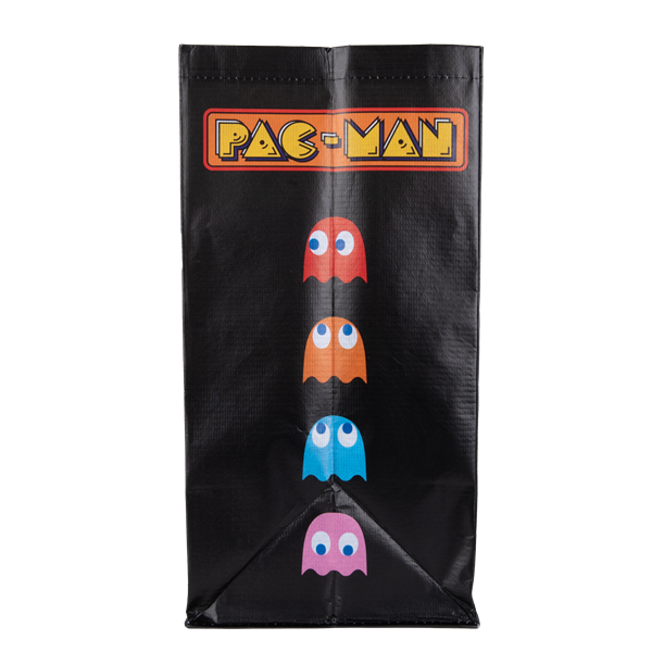 KONIX - PAC-MAN Bevásárló táska, Fekete (KX-CABA-PACM/BK)