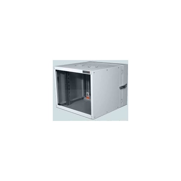 LEGRAND hálózati rack szekrény, 19`  7U SZÉL: 600 MÉLY: 450 MAG: 405 szürke egyrészes, üvegajtós készre szerelt MAX: 65 (EVO7U6045)
