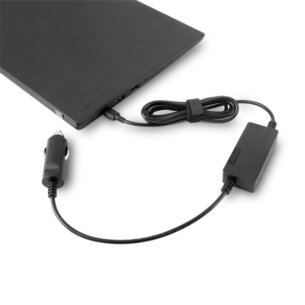 LENOVO AC/DC adapter - 65W ThinkPad USB-C DC utazó, szivargyújtós (40AK0065WW)