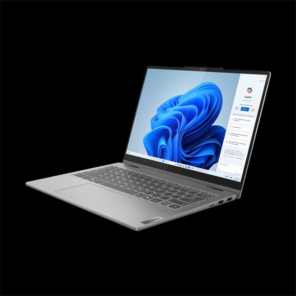 LENOVO IdeaPad 5 2-in-1 14AKP10, 14.0" WUXGA Touch, AMD Ryzen AI 5 340, 16GB, 512GB SSD, NoOS, Luna Grey (83KT001KHV)