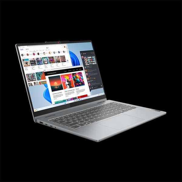 LENOVO IdeaPad 5 2-in-1 14AKP10, 14.0" WUXGA Touch, AMD Ryzen AI 5 340, 16GB, 512GB SSD, NoOS, Luna Grey (83KT001KHV)