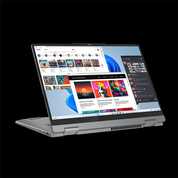 LENOVO IdeaPad 5 2-in-1 14AKP10, 14.0" WUXGA Touch, AMD Ryzen AI 5 340, 16GB, 512GB SSD, NoOS, Luna Grey (83KT001KHV)