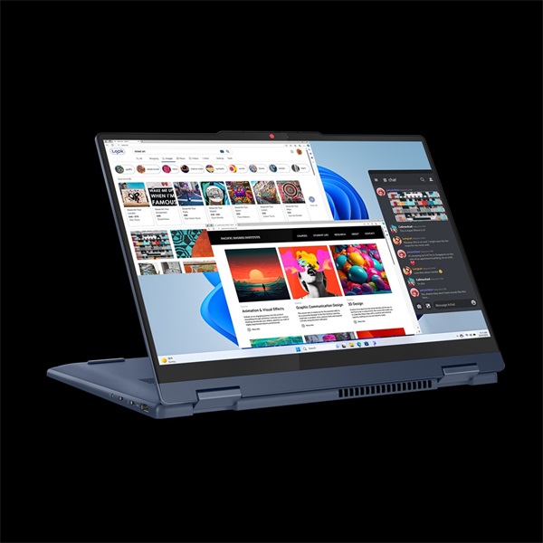 LENOVO IdeaPad 5 2-in-1 14AKP10, 14.0" WUXGA Touch, AMD Ryzen AI 5 340, 16GB, 512GB SSD, Win 11 Home, Cosmic Blue (83KT0037HV)