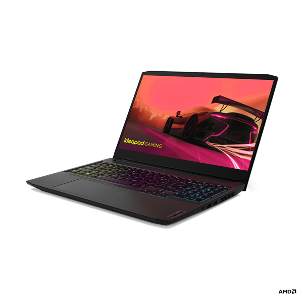 LENOVO IdeaPad Gaming 3 15ACH6 15.6" FHD, AMD Ryzen 7-5800H, 8GB, 512GB SSD, nV RTX3050-4, NoOS, Black (82K20083HV)
