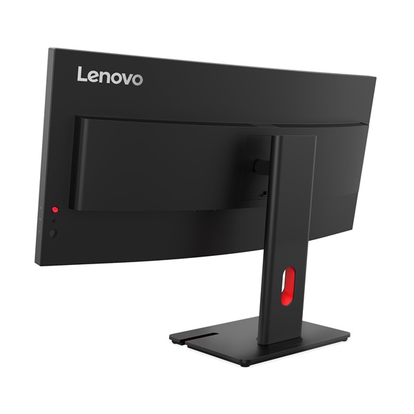 LENOVO Monitor - ThinkVision T34WD-40, 34" WQHD 3440x1440 VA, 21:9, 3000:1, 300cd/m2, 4ms, USB A-C, DP, HDMI, RJ45 (64AEGAT1EU)