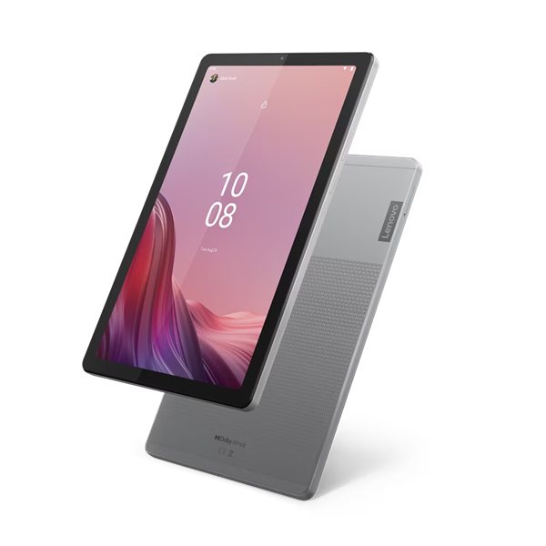 LENOVO Tab M9 (TB310FU), 9" HD, MediaTek G80T, 8C,  4GB, 64GB eMMC, Android, Artic Grey, Clear Case+Film (ZAC30027GR)