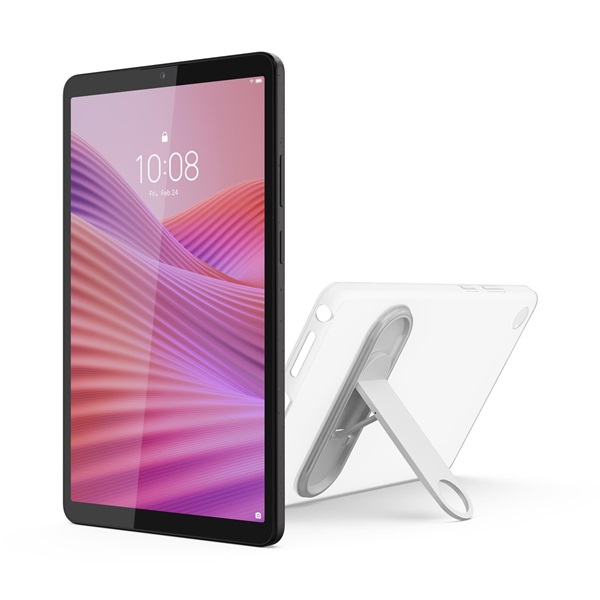 LENOVO Tab One (TB305FU), 8,7" HD IPS, MediaTek Helio G85, 8C, 4GB, 64GB eMMC, Android, Luna Grey, Clear Case, WOA (ZAF00244GR)