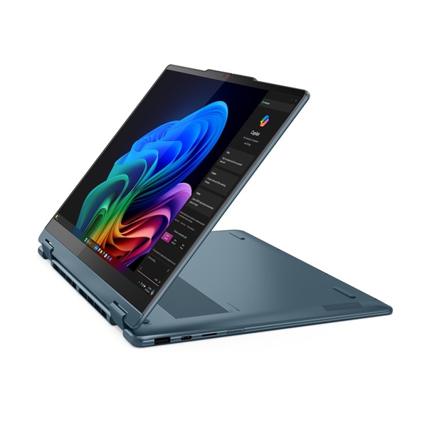 LENOVO Yoga 7 2-in-1 14AKP10, 14.0" WUXGA Touch, AMD Ryzen AI 5 340, 16GB, 512GB SSD, NoOS, Tidal Teal, PEN (83JR002HHV)