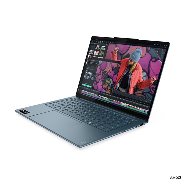 LENOVO Yoga Slim 7 14AKP10, 14" WUXGA, AMD Ryzen AI 5 340, 16GB, 512GB SSD, Win11 Home, Tidal Teal (83JY001AHV)