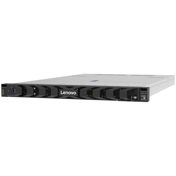 LENOVO rack szerver - SR630 V4 (2.5") 2x 16C 6515P 2.3GHz, 2x32GB, 2x480GB+2x960GB RI SSD, 940-8i 4GB, XCC3:P, 2x1300W. (7DG9SP5700.)