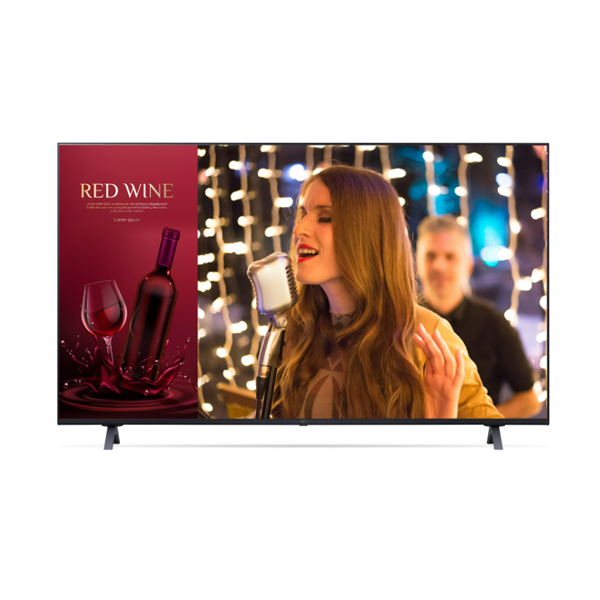 LG 16/7 TV Signage 50" 50UN640S, 3840x2160, 400cd/m2, HDR, 3xHDMI/USB/RJ45, webOS, HDR (50UN640S0LD.AEU)