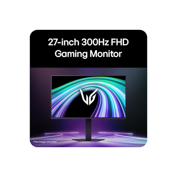 LG IPS 300Hz Gaming monitor 27" 27G550B, 1920x1080, 16:9, 300cd/m2, 1ms, 2xHDMI/DisplayPort (27G550B-B.AEU)