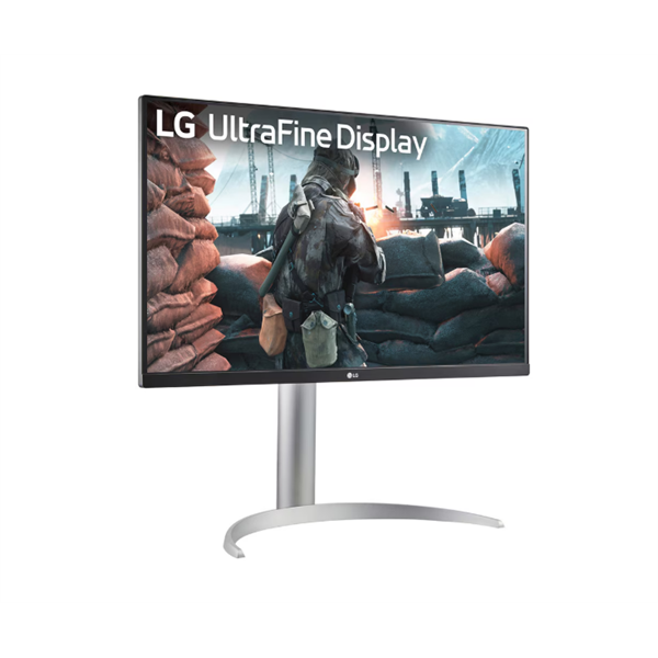 LG IPS monitor 27" 27UP650K, 3840x2160, 16:9, 400cd/m2, 5ms, HDMIx2/DisplayPort, Pivot (27UP650K-W.AEU)
