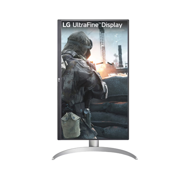 LG IPS monitor 27" 27UP650K, 3840x2160, 16:9, 400cd/m2, 5ms, HDMIx2/DisplayPort, Pivot (27UP650K-W.AEU)