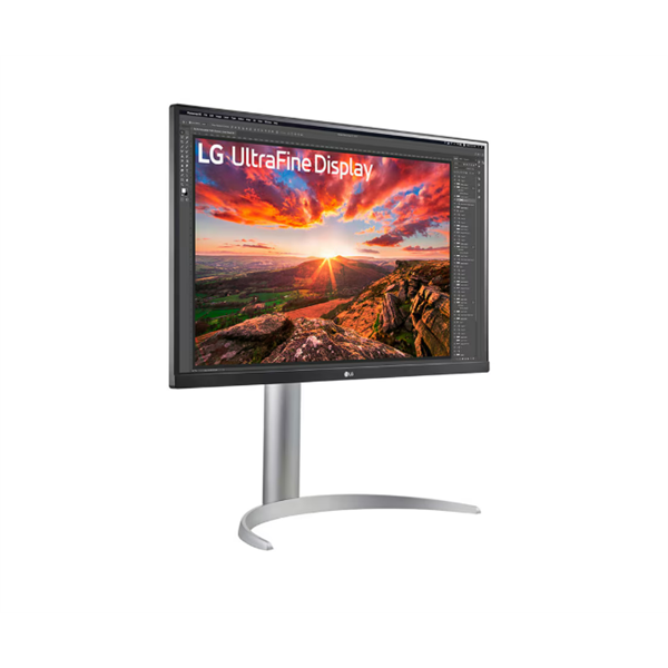 LG IPS monitor 27" 27UP850K, 3840x2160, 16:9, 400cd/m2, 5ms, HDMIx2/DisplayPort/USBx2/USB-C, hangszóró (27UP850K-W.AEU)