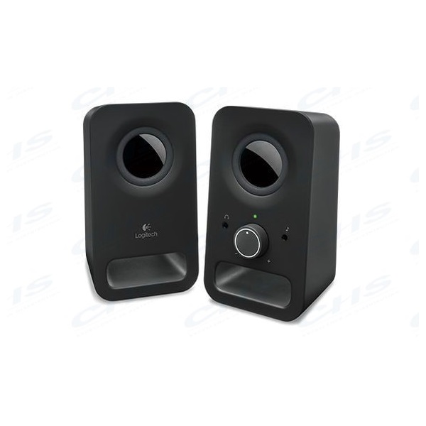 LOGITECH Hangszóró 2.0 - Z150 6W Adapteres, Fekete (980-000814)