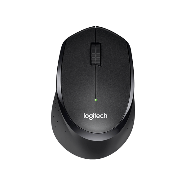 LOGITECH Egér - B330 Vezeték Nélküli Optikai Silent Plus, Fekete (910-004913)