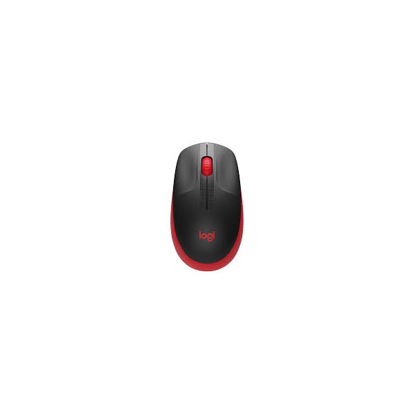 LOGITECH Egér - M190 Vezeték Nélküli Optikai, Piros (910-005908)
