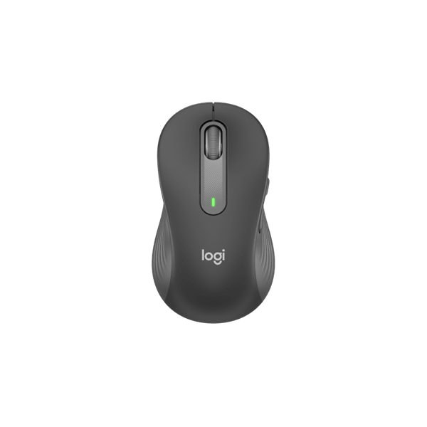 LOGITECH Egér - M650 Signature Vezeték Nélküli Optikai (Large) balkezes, Grafitszürke (910-006239)