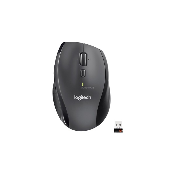 LOGITECH Egér - M705 Vezeték Nélküli Lézer OEM, Szénszürke (910-006034)