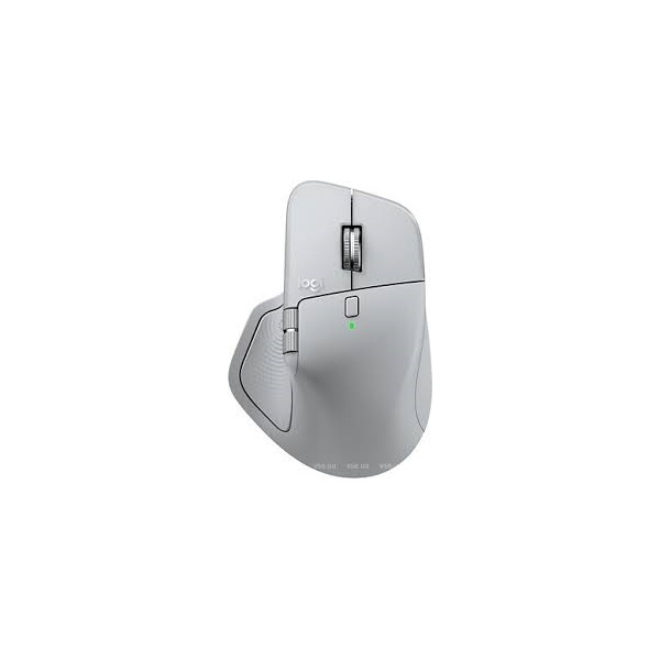 LOGITECH Egér - MX Master 4 Vezeték Nélküli, Halványszürke (910-007563)