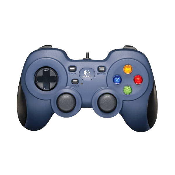 LOGITECH Játékvezérlő - F310 Vezetékes Gamepad PC-re, Kék (940-000135)
