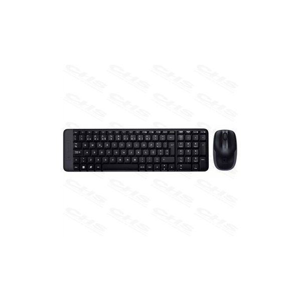 LOGITECH Billentyűzet + egér - MK220 Vezeték Nélküli Combo, HUN (920-003167)