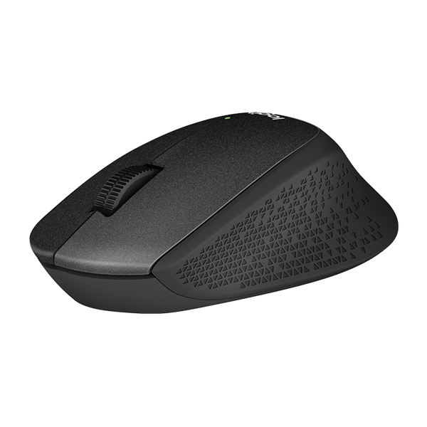 LOGITECH Egér - M330 Silent Plus Vezeték Nélküli Optikai, Fekete (910-004909)