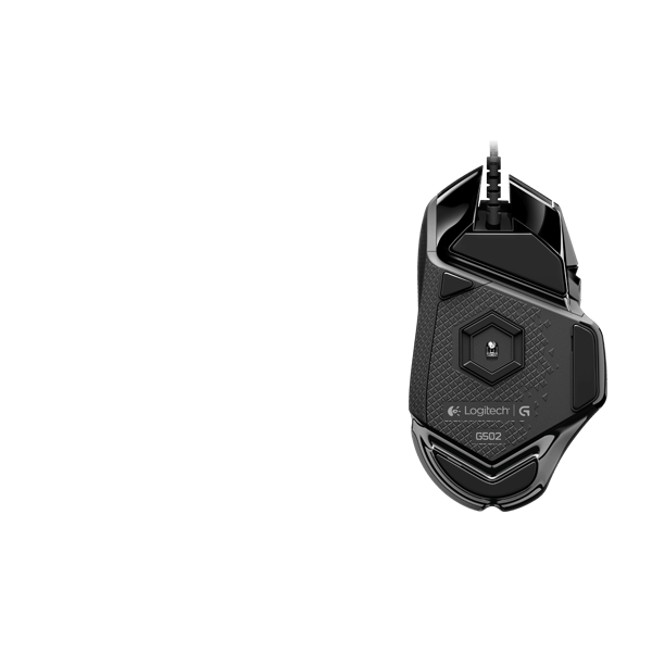 LOGITECH Egér - G502 Lightsync RGB Vezetékes Gaming, Fekete (910-005470)