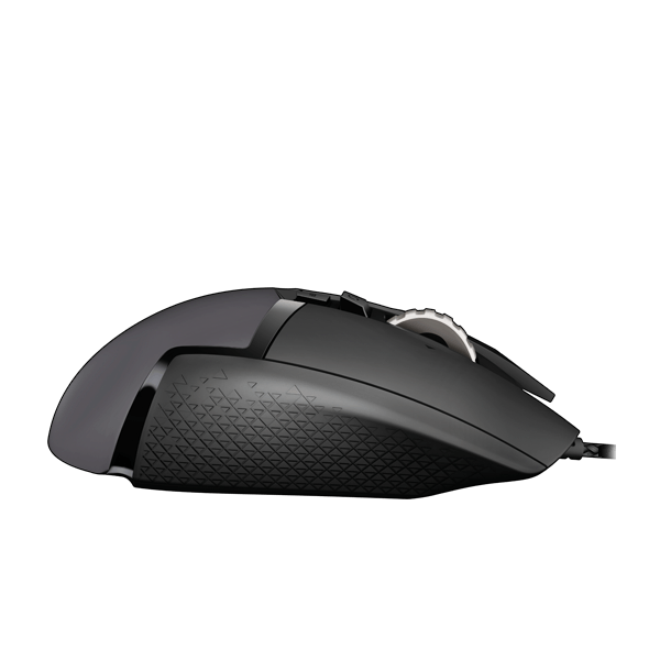 LOGITECH Egér - G502 Lightsync RGB Vezetékes Gaming, Fekete (910-005470)