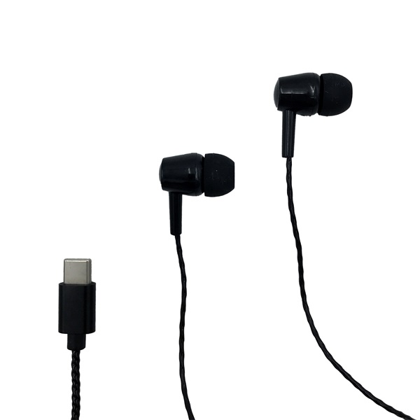 MEDIA-TECH Fülhallgató MAGICSOUND USB Type-C, Mikrofon, fekete (MT3600K)