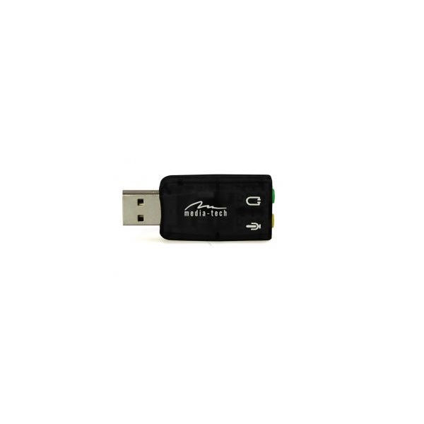 MEDIA-TECH USB Hangkártya 5.1 VIRTU (MT5101)