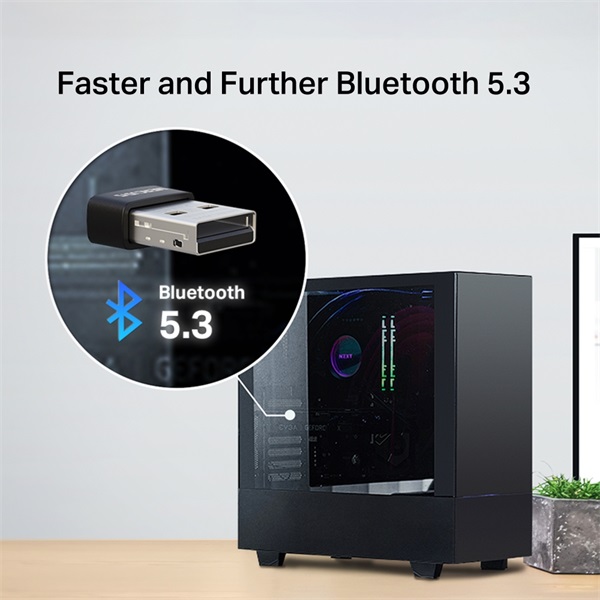 MERCUSYS Wireless Bluetooth 5.3 Adapter Nano, MA530 (MA530)