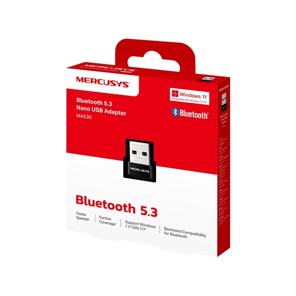 MERCUSYS Wireless Bluetooth 5.3 Adapter Nano, MA530 (MA530)