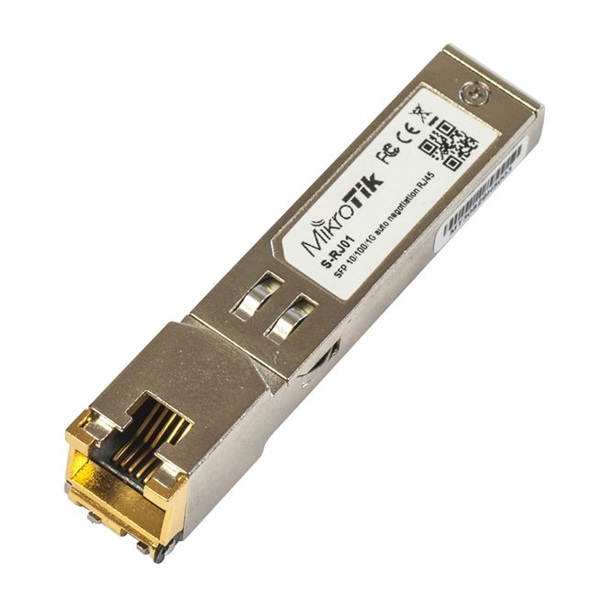 MIKROTIK SFP Modul RJ45, 1,25Gbps, 100m - S-RJ01 (S-RJ01)