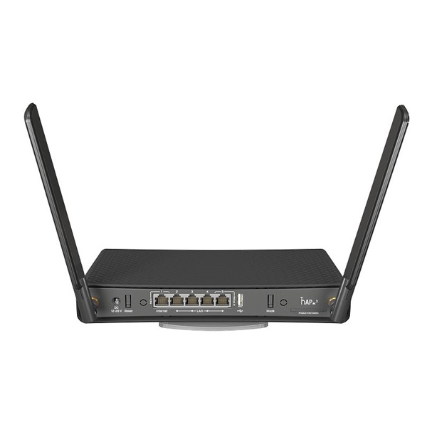 MIKROTIK Wireless Router hAP ac3 5x1000Mbps, Wi-Fi 5, Asztali, RBD53IG-5HACD2HND (RBD53IG-5HACD2HND)