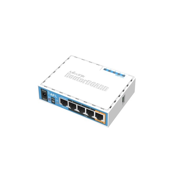 MIKROTIK Wireless Router hAP ac lite 5x100Mbps, Wi-Fi 5, Asztali, RB952UI-5AC2ND (RB952UI-5AC2ND)