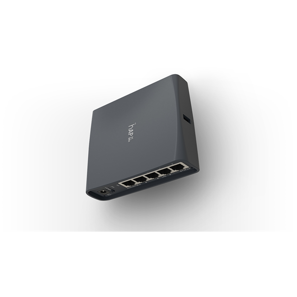 MIKROTIK Wireless Router hAP ac lite TC 5x100Mbps, Wi-Fi 5, Asztali, RB952UI-5AC2ND-TC (RB952UI-5AC2ND-TC)