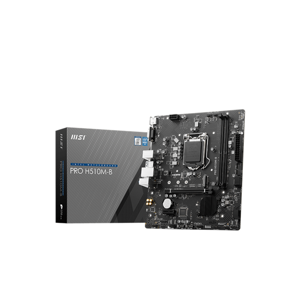 MSI Alaplap S1200 PRO H510M-B Intel H510, mATX (PRO H510M-B)