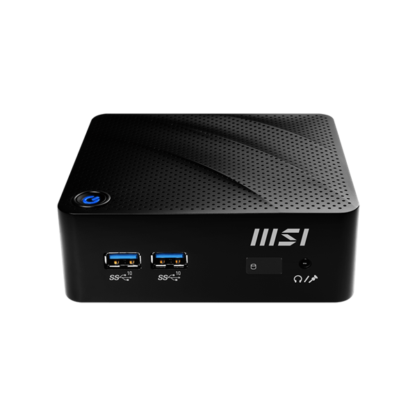 MSI Business DT Cubi N JSL-026, Pentium Silver N6000, Intel UHD Graphics, Wi-Fi, VGA, HDMI, 2xUSB 3.2, Black (CUBI N JSL-026)