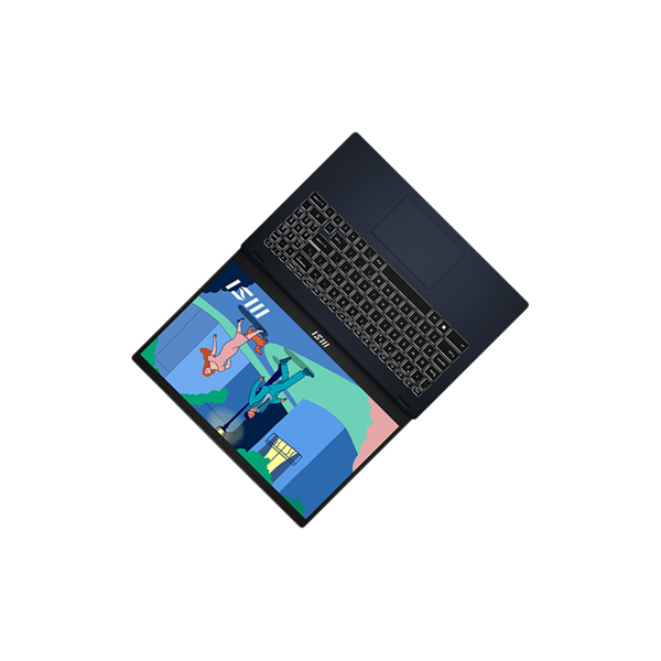 MSI Business NB Modern 15 B7M-455, 15.6" FHD, Ryzen 5 7430U, 16GB, 512GB M.2, INT, NOOS, Fekete (9S7-15HK12-455)