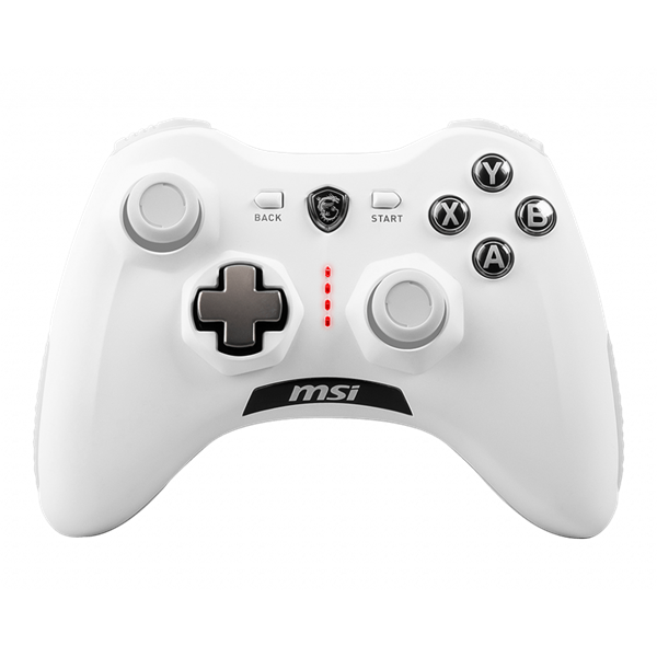 MSI ACCY Force GC30 V2 Wireless / Wired Game Controller, White (S10-43G0040-EC4)