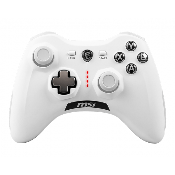 MSI Force GC30 V2 Wireless / Wired Game Controller, Fehér (S10-43G0040-EC4)